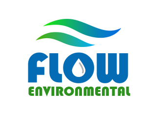 Flow Environmental logo design by adm3