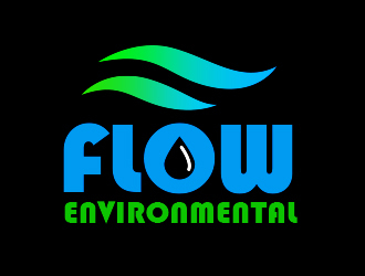 Flow Environmental logo design by adm3