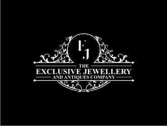 The Exclusive Jewellery and Antiques Company logo design by bombers