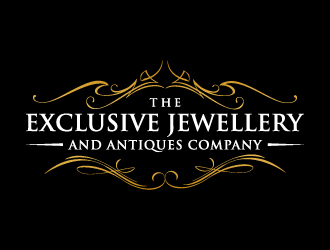 The Exclusive Jewellery and Antiques Company logo design by akilis13
