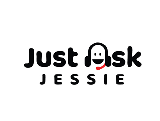 Just Ask Jessie logo design by gogo