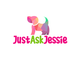 Just Ask Jessie logo design by ElonStark