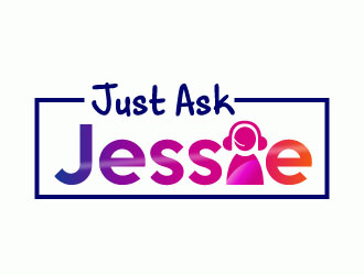 Just Ask Jessie logo design by Suvendu