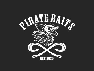 Pirate Bait Company logo design by josephope
