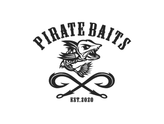 Pirate Bait Company logo design by josephope