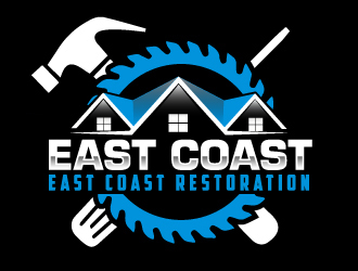 East coast restoration  logo design by ElonStark