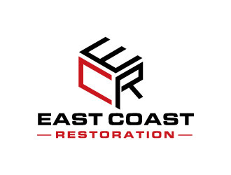 East coast restoration  logo design by invento