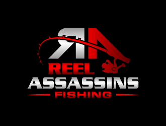 Reel Assassins Fishing logo design by Kirito