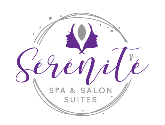 Sérénité Spa & Salon Suites  logo design by akilis13
