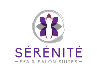 Sérénité Spa & Salon Suites  logo design by akilis13