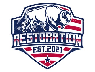 Restoration logo design by DreamLogoDesign