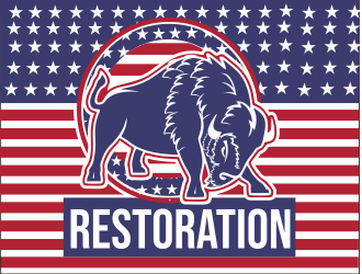 Restoration logo design by niichan12