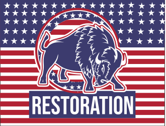 Restoration logo design by niichan12