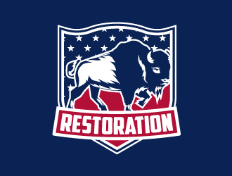 Restoration logo design by yans