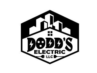 Dodds Electric LLC logo design by Foxcody