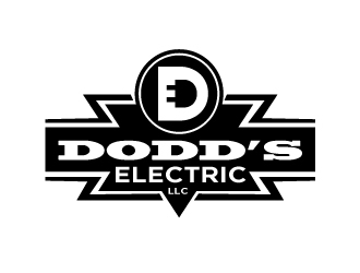 Dodds Electric LLC logo design by Foxcody