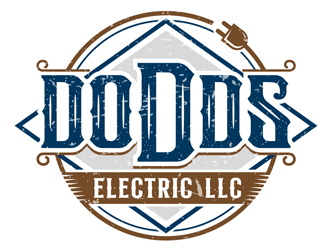 Dodds Electric LLC logo design by DreamLogoDesign