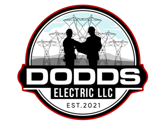 Dodds Electric LLC logo design by DreamLogoDesign