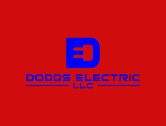 Dodds Electric LLC logo design by BlessedArt