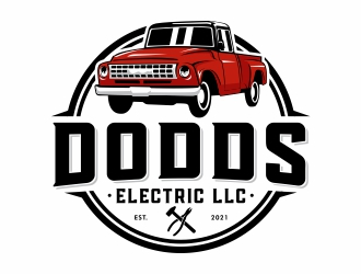 Dodds Electric LLC logo design by Mardhi