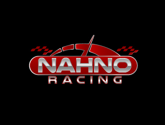 Nahno Racing logo design by fawadyk