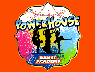 Powerhouse Dance Academy  logo design by Loregraphic