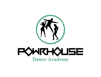 Powerhouse Dance Academy  logo design by BlessedArt