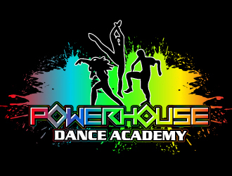 Powerhouse Dance Academy  logo design by Suvendu
