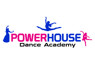 Powerhouse Dance Academy  logo design by Suvendu