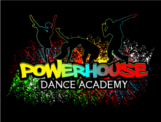 Powerhouse Dance Academy  logo design by Suvendu