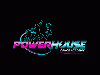 Powerhouse Dance Academy  logo design by Suvendu