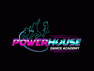 Powerhouse Dance Academy  logo design by Suvendu