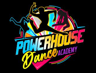 Powerhouse Dance Academy  logo design by veron