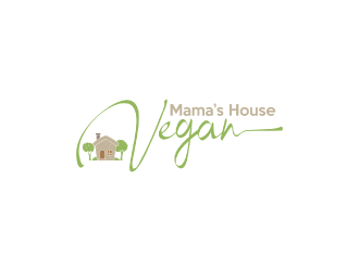 Mamas House Vegan logo design by nona