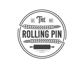The Rolling Pin logo design by AthenaDesigns