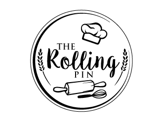 The Rolling Pin logo design by ElonStark