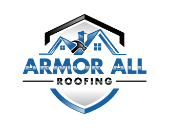 Armor All Roofing logo design by jafar