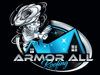 Armor All Roofing logo design by Suvendu