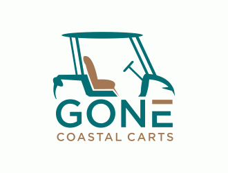 Gone Coastal Carts logo design by GassPoll