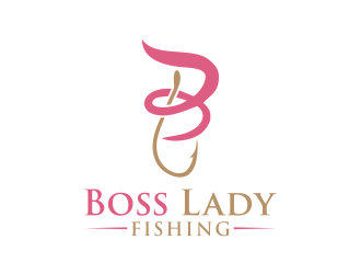 Boss Lady Fishing logo design by aflah
