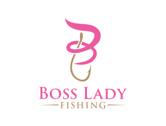 Boss Lady Fishing logo design by aflah