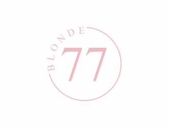 77 Blonde logo design by eagerly