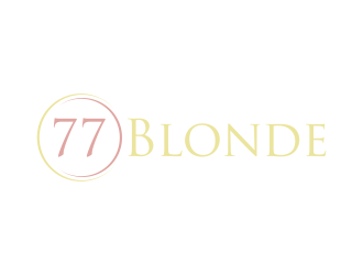 77 Blonde logo design by pel4ngi
