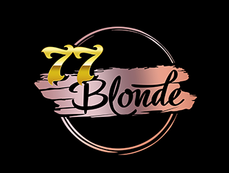 77 Blonde logo design by 3Dlogos