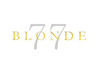 77 Blonde logo design by BintangDesign