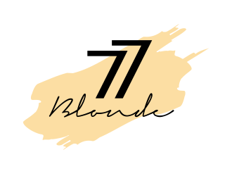 77 Blonde logo design by keylogo