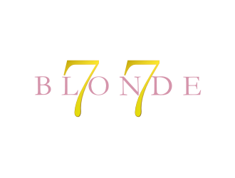 77 Blonde logo design by BintangDesign