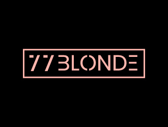 77 Blonde logo design by gateout