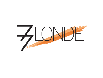 77 Blonde logo design by MabuSign