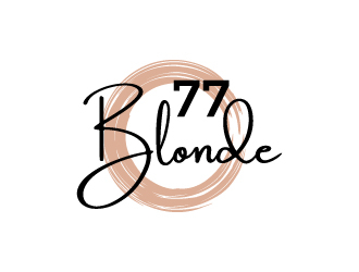 77 Blonde logo design by srabana97
